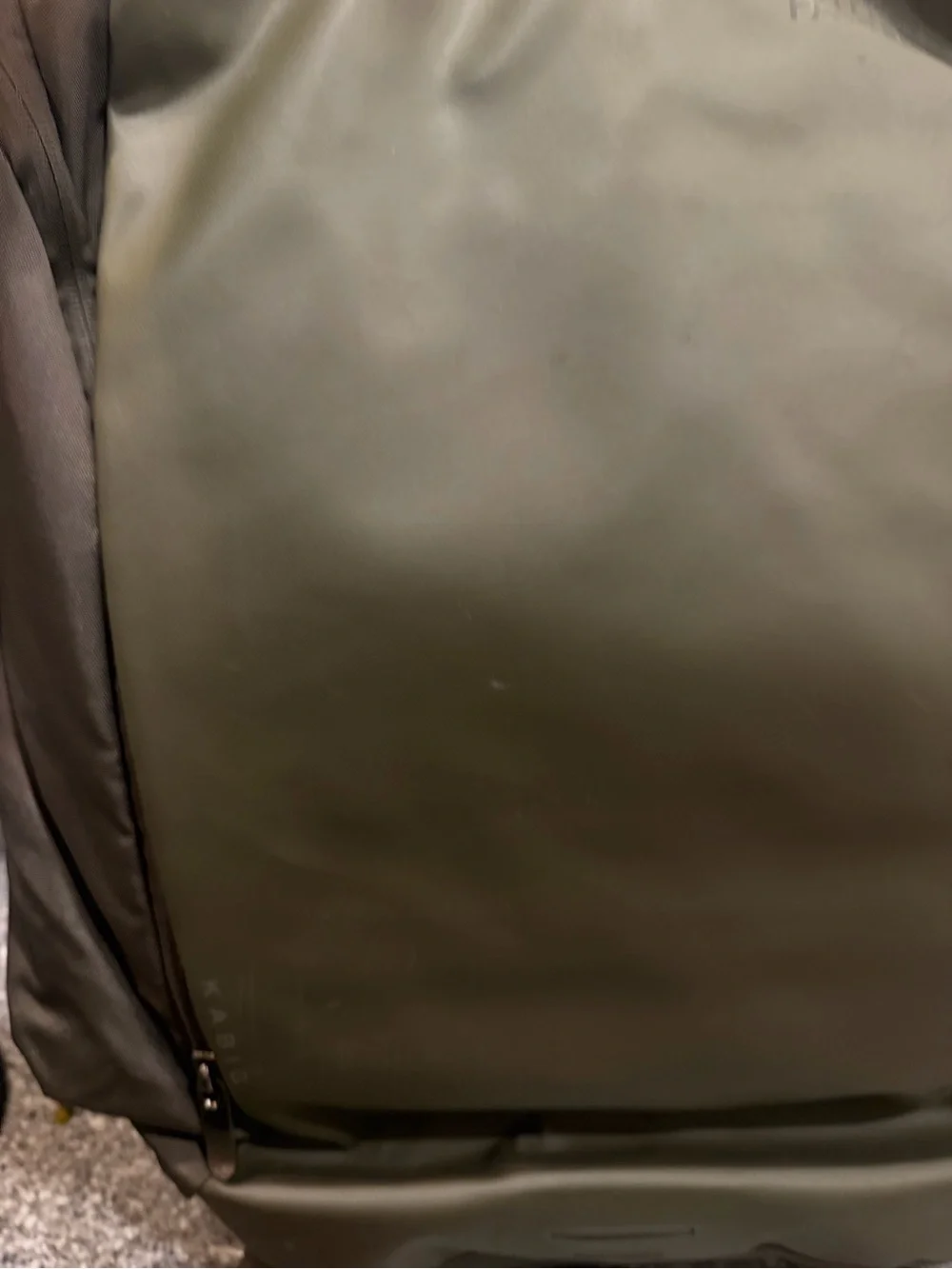 The North Face Men's Olive Green & Gray Backpack Kabig